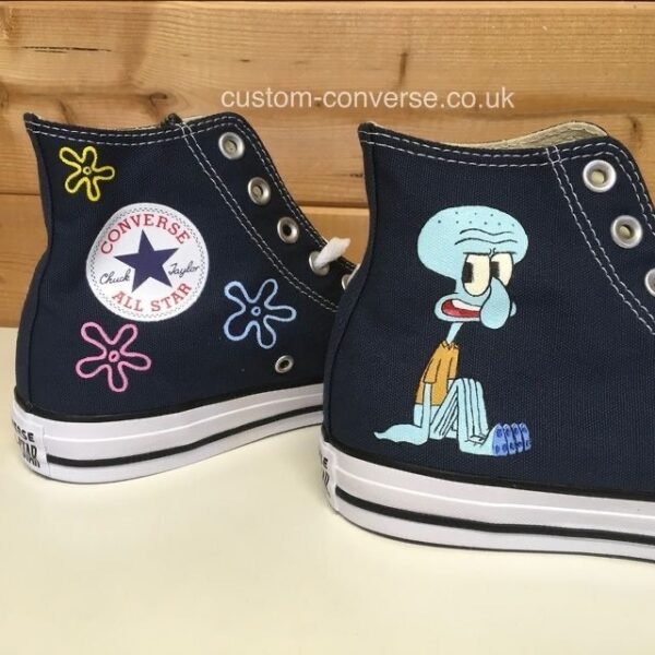 black high heels shoes