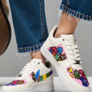 hand painted sneakers funky flip