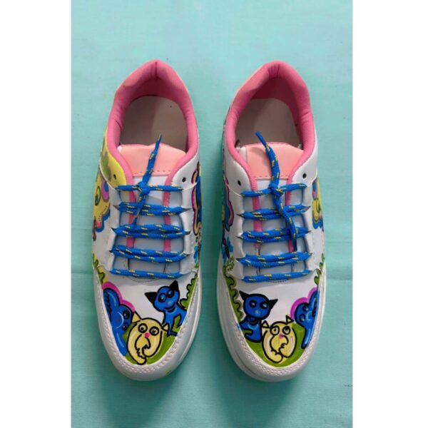 Hand Painted Sneakers - Beer and Bob