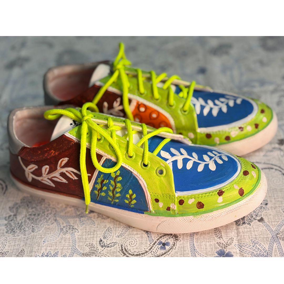 Hand Painted Sneakers - Envo Vibes