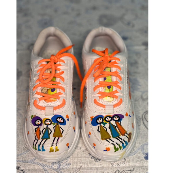 Hand Painted Sneakers - Doddle Colour Blast